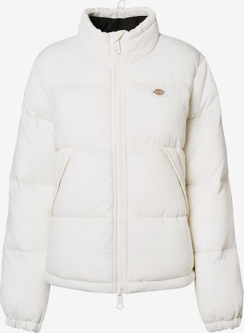 DICKIES Winter Jacket 'ALATNA' in White: front