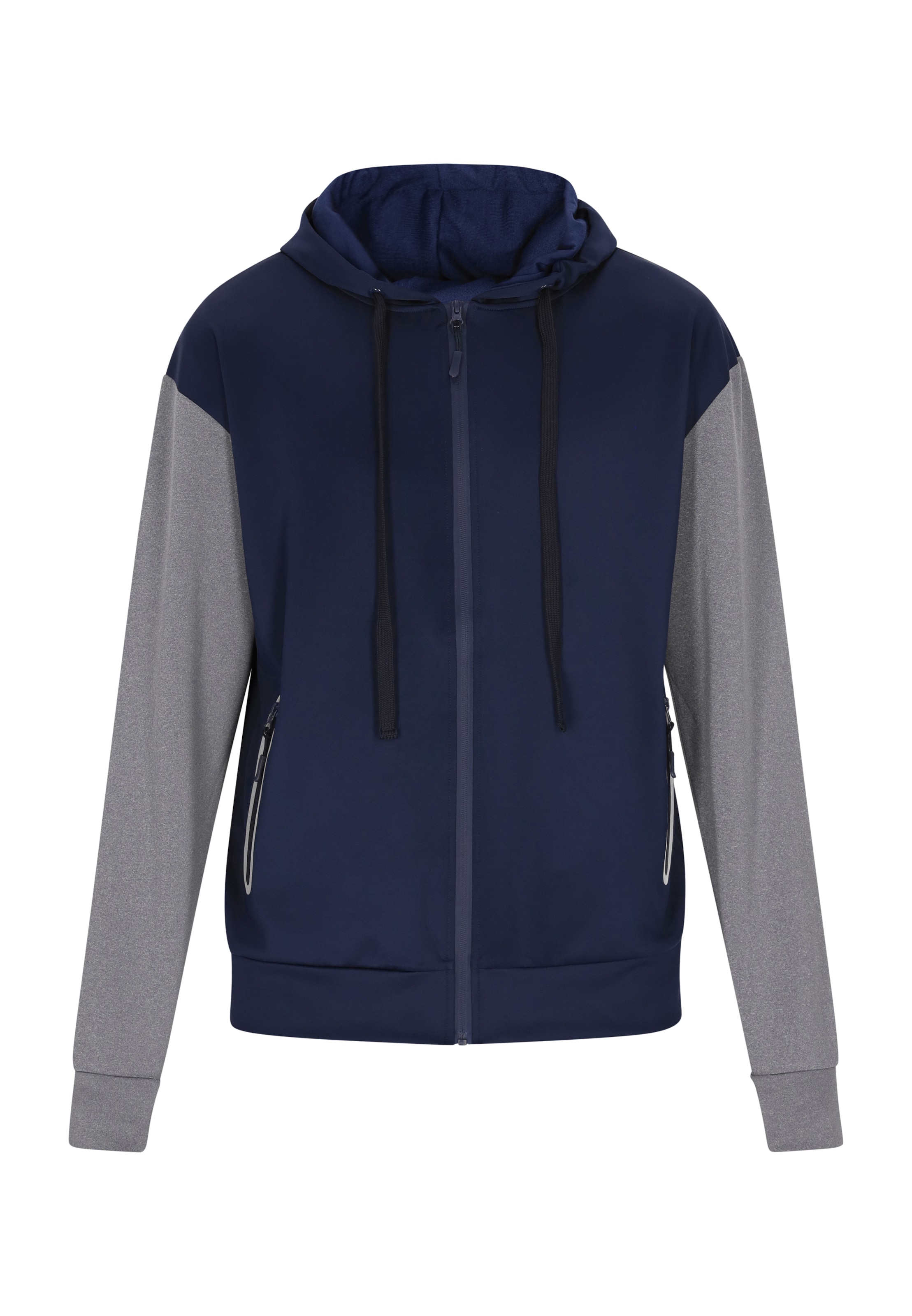 ALEKO Sweatjacke in Blau: Vorderseite