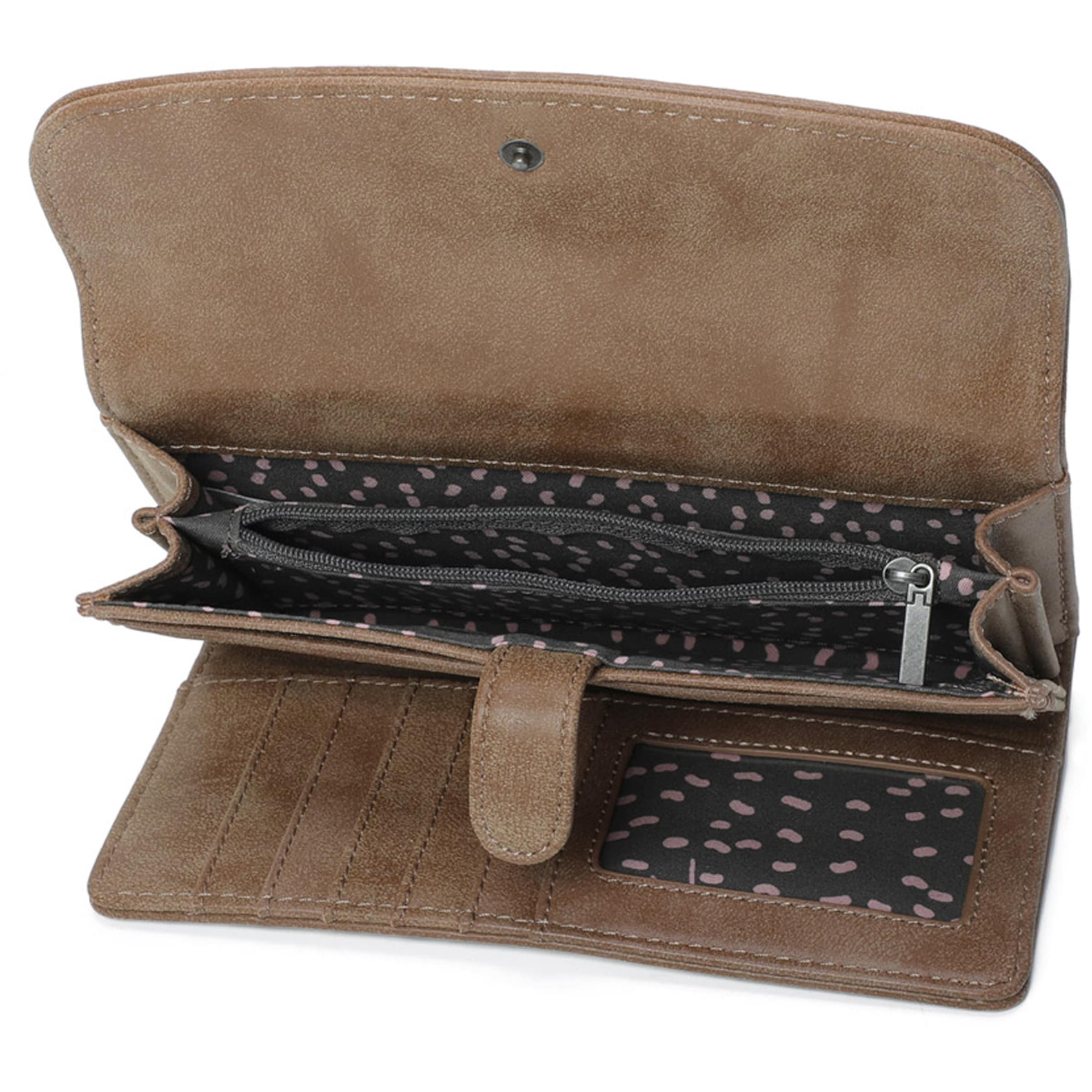 Fritzi aus Preußen Wallet 'Heide' in Brown