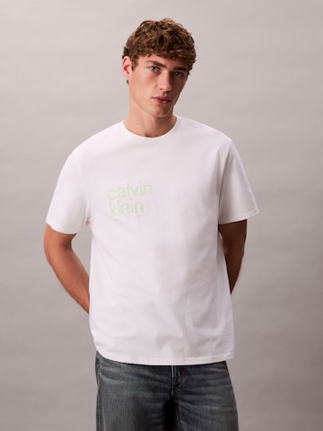 Calvin Klein Jeans - Camisa em branco: frente