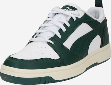 PUMA Platform trainers 'Rebound v6' in White: front