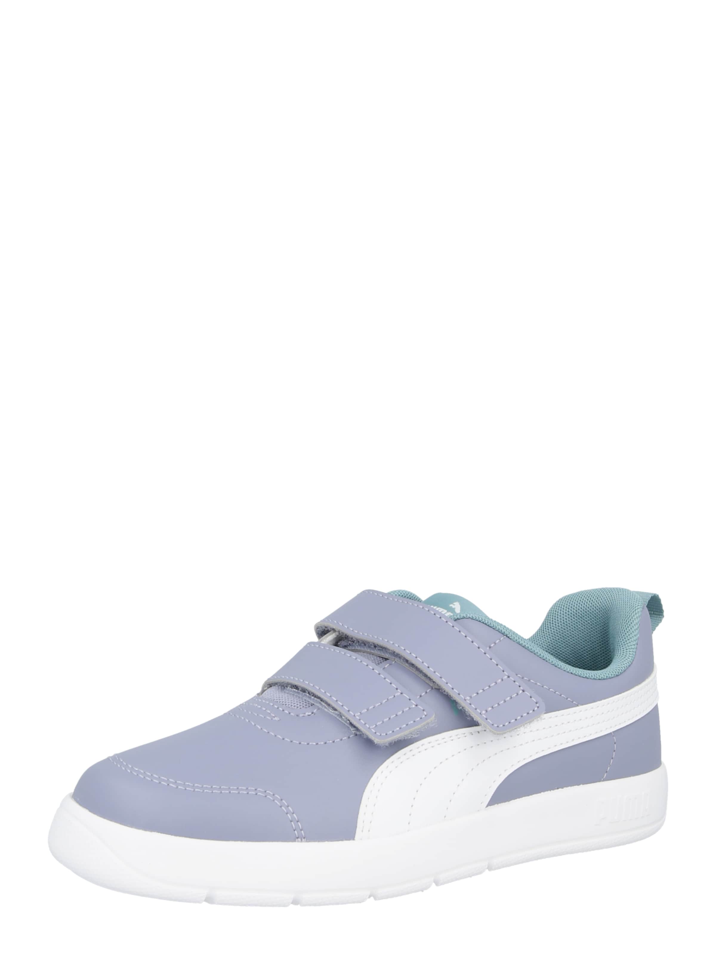 PUMA Кроссовки 'Courtflex V3' в Серый: спереди