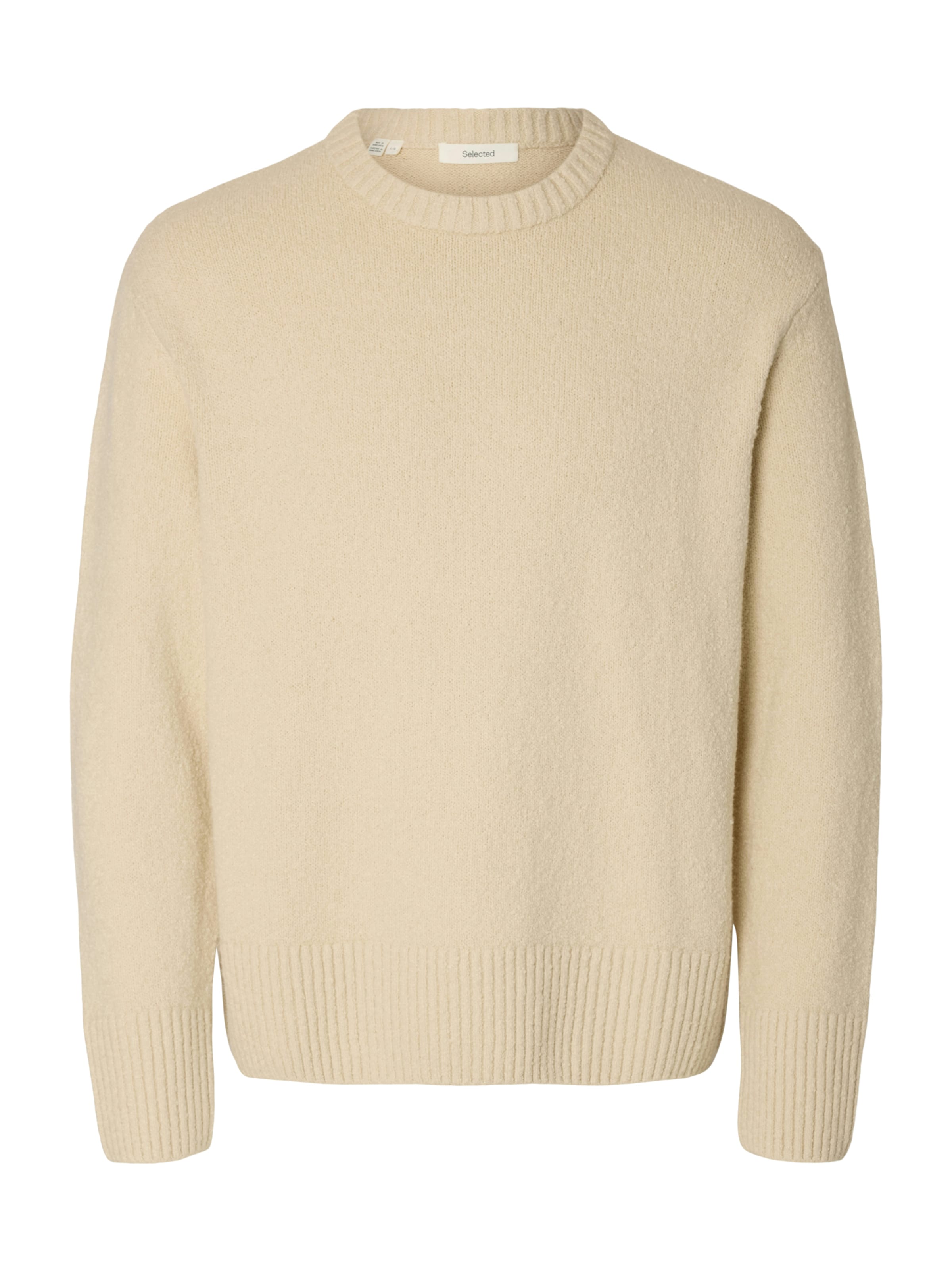 SELECTED Pullover 'SLHAlex' in sand, Produktansicht