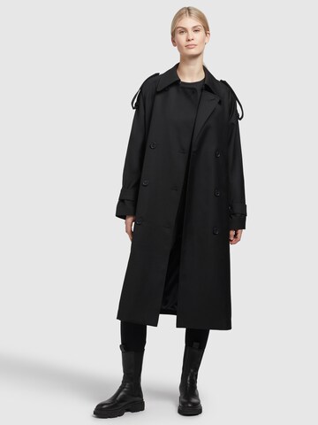 Manteau mi-saison khujo en noir