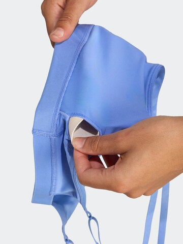 ADIDAS PERFORMANCE Бюстье Спортивный бюстгальтер в Синий