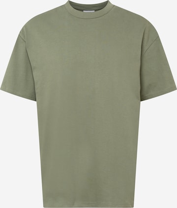 WEEKDAY T-shirt 'Great' i grön: framsida