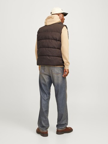 JACK & JONES Vest 'JJMOON' in Brown