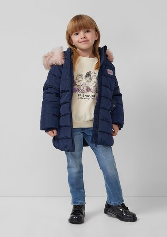 s.Oliver Mantel in Blauw: voorkant