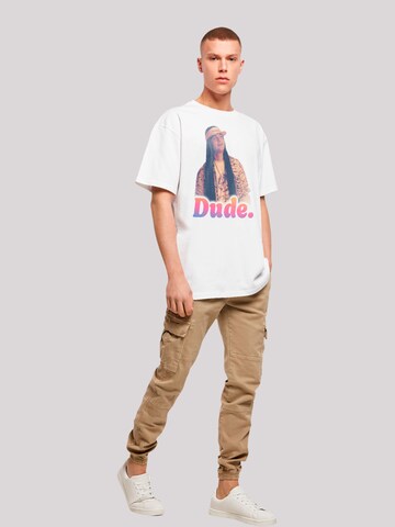 T-Shirt 'Stranger Things Argyle Dude Netflix TV Series' F4NT4STIC en blanc