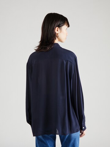 TOMMY HILFIGER Bluse in Blau