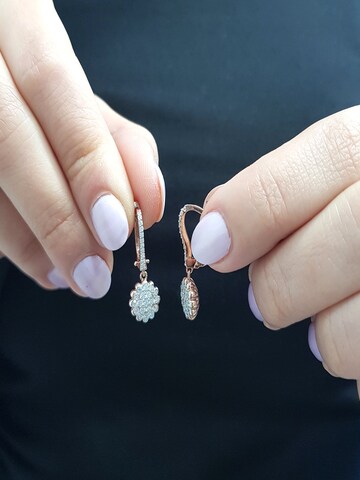 EinStein Diamant Earrings 'Flora' in Gold