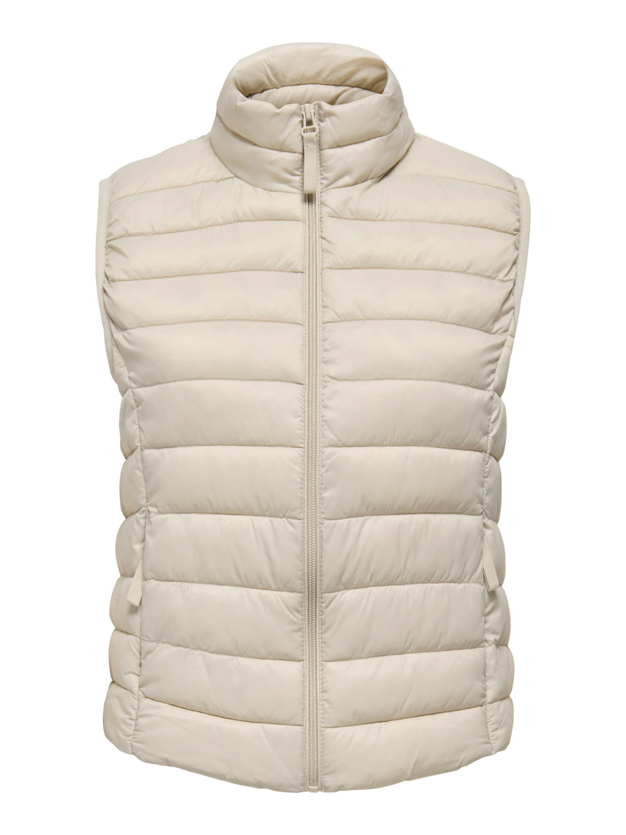 Gilet 'CARTahia' ONLY Carmakoma en beige : devant