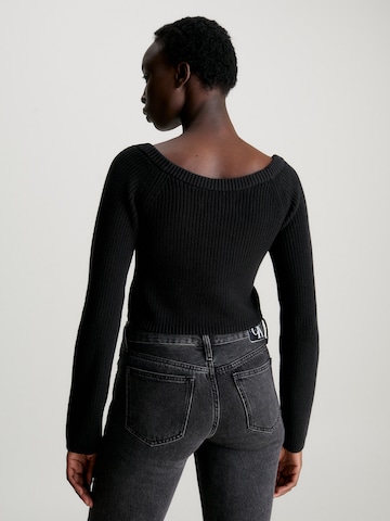 Pull-over Calvin Klein Jeans en noir