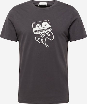 T-Shirt 'JAAMES CASETTE' ARMEDANGELS en gris : devant