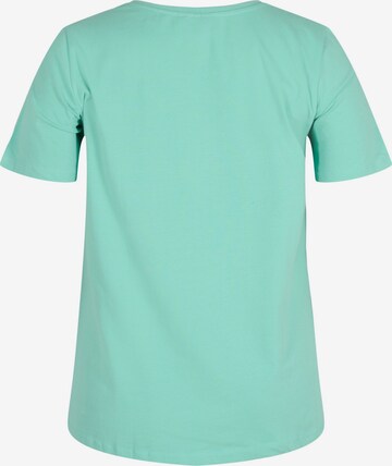 Zizzi Shirt in Groen