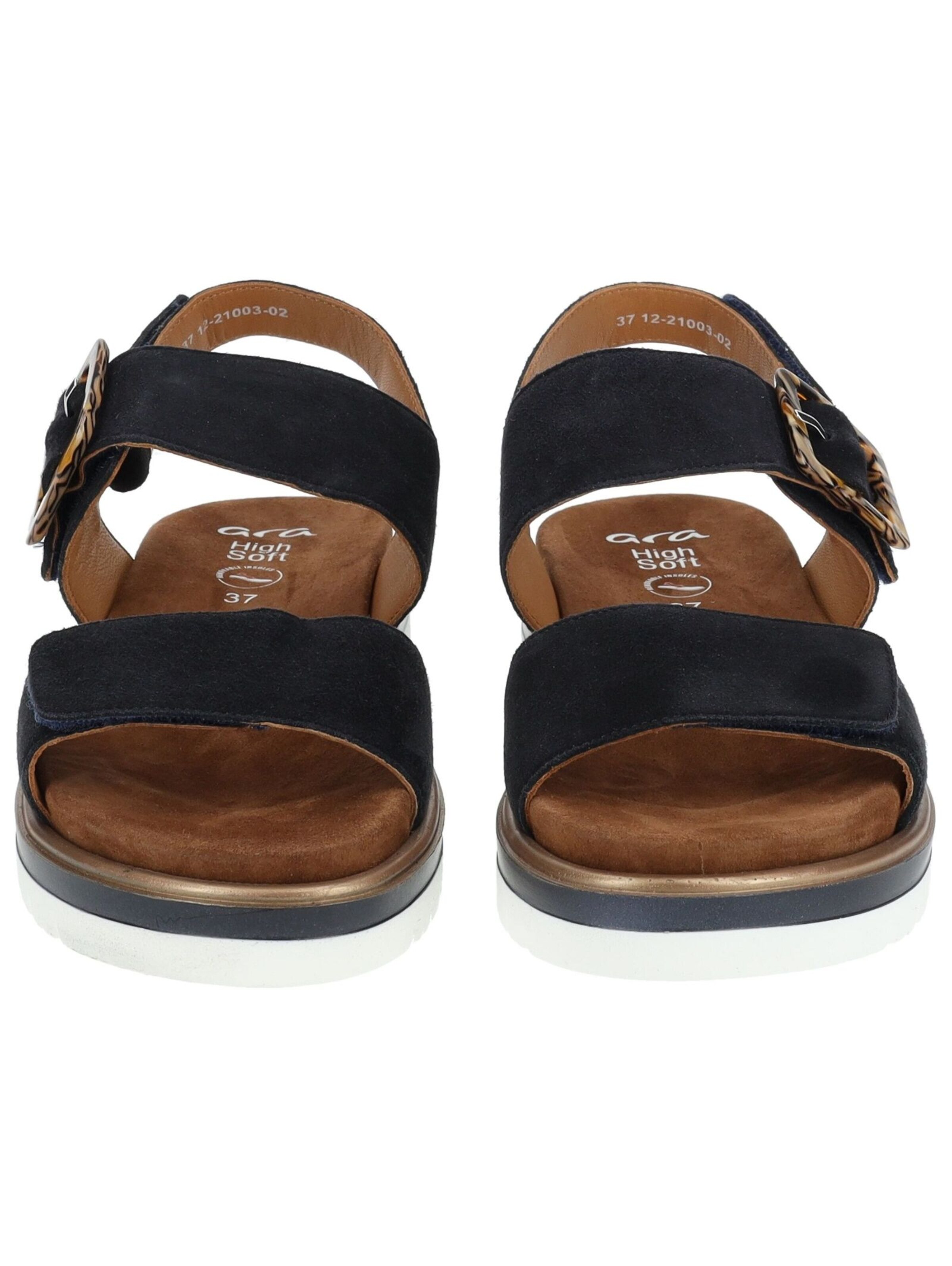 ARA Sandalen met riem in Zwart