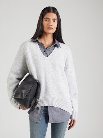 BOSS Orange Sweater 'Fondyssa' in Grey: front