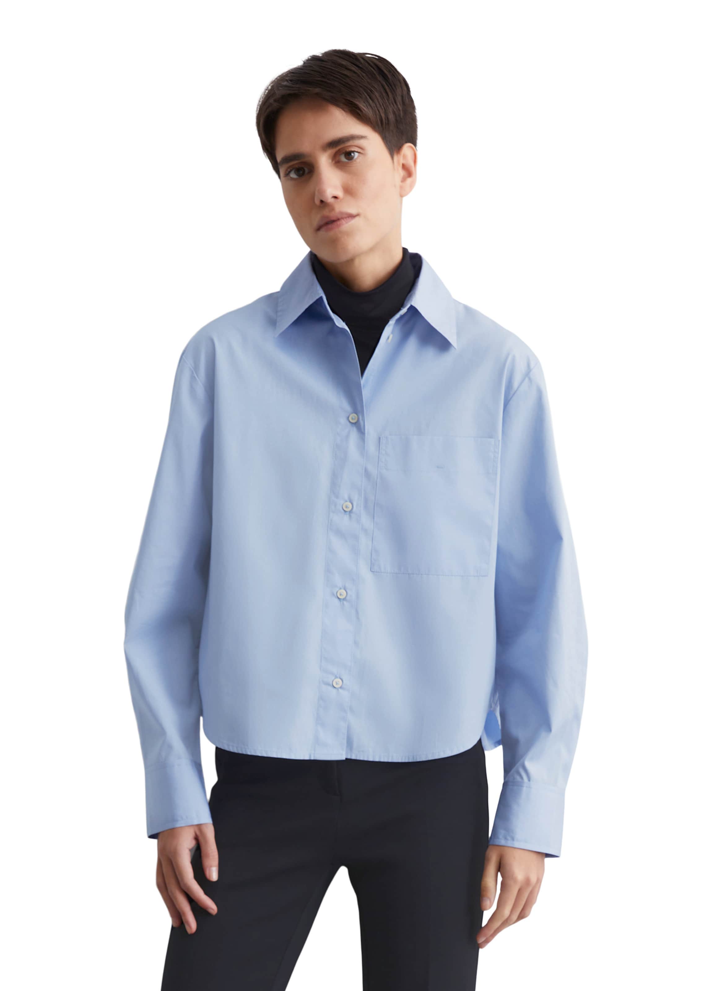 Marc O'Polo Blouse in Blue: front