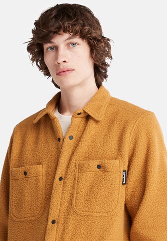 TIMBERLAND Fleecejacke in Braun