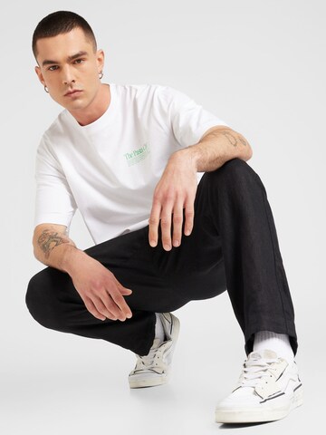 JACK & JONES Tričko 'JORTAORMINA' - Biela