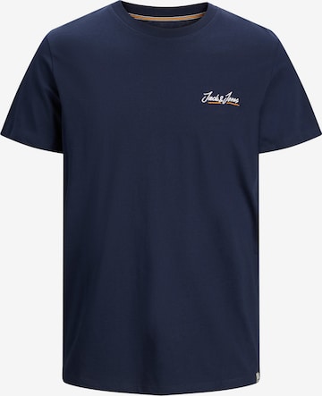 T-Shirt 'Tons' JACK & JONES en bleu : devant