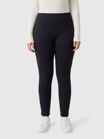 Les Lunes Skinny Leggings 'Zoola' i blå: forside