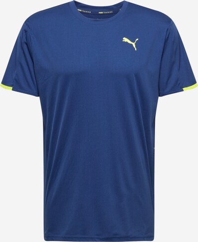 PUMA Funktionsshirt in royalblau / neongelb / weiß, Produktansicht