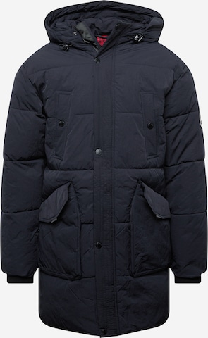 Parka d’hiver 'Gazelle' INDICODE JEANS en noir : devant