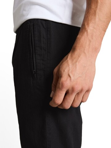 TOM TAILOR Regular Broek in Zwart