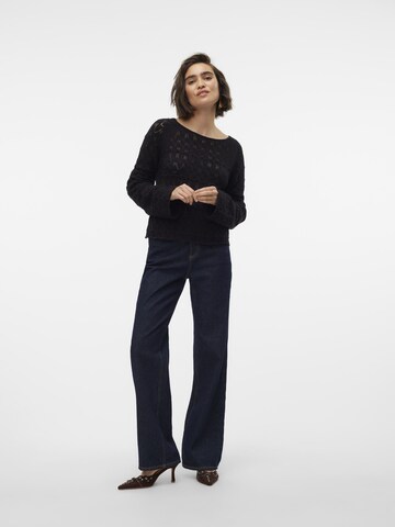 VERO MODA Sweater in Black