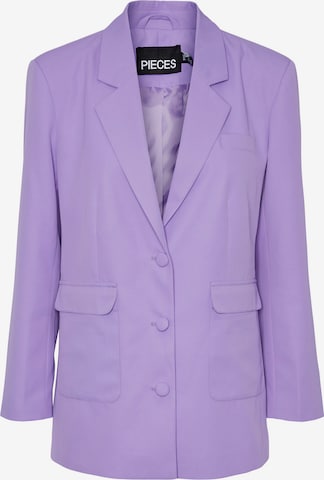 PIECES Blazer 'BLAYKE' in Purple: front