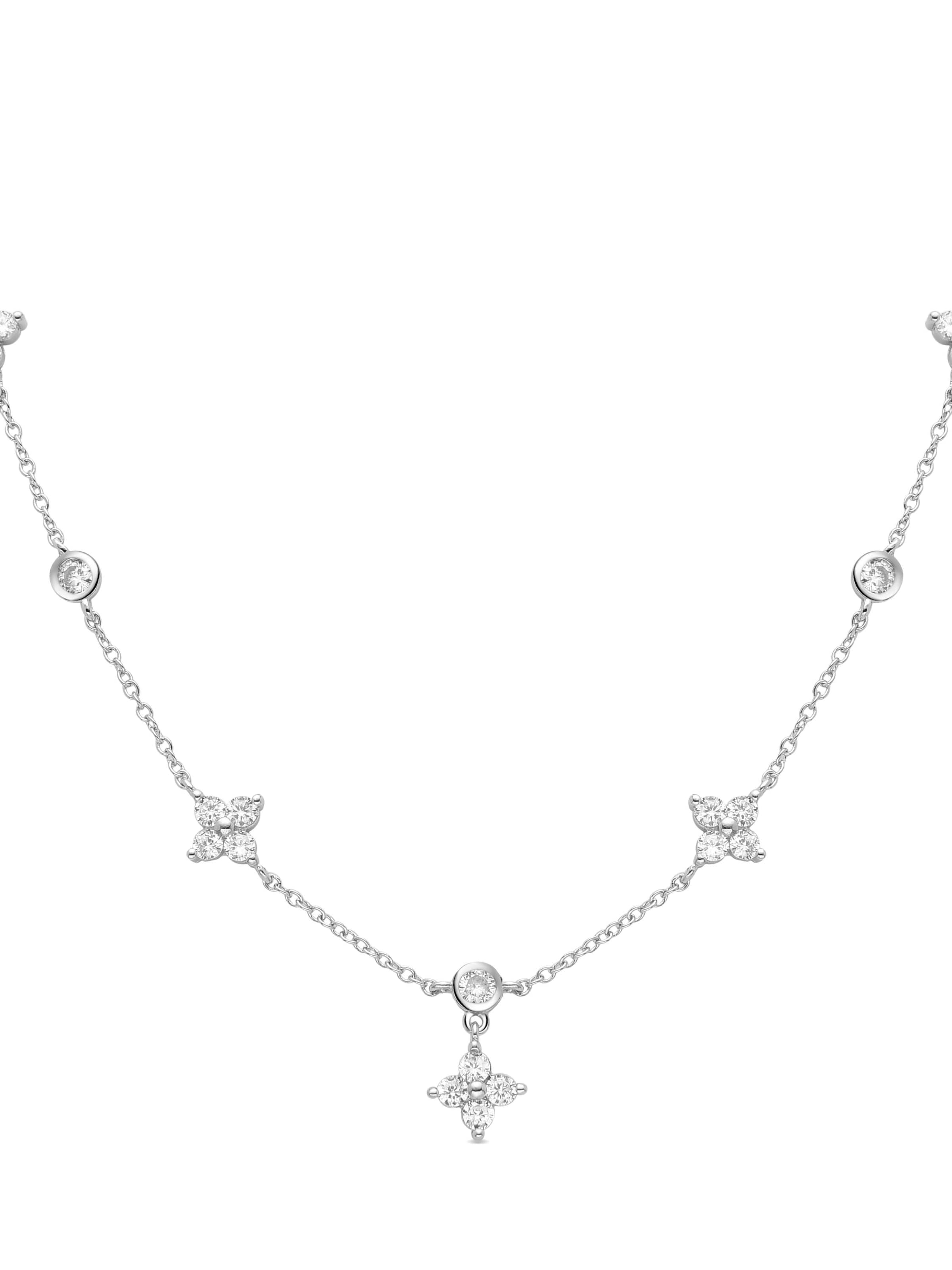 Luxenter - Cadena 'Nainne' en gris: frente