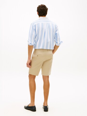 zaļš TOMMY HILFIGER Standarta Čino bikses 'DENTON ESS'