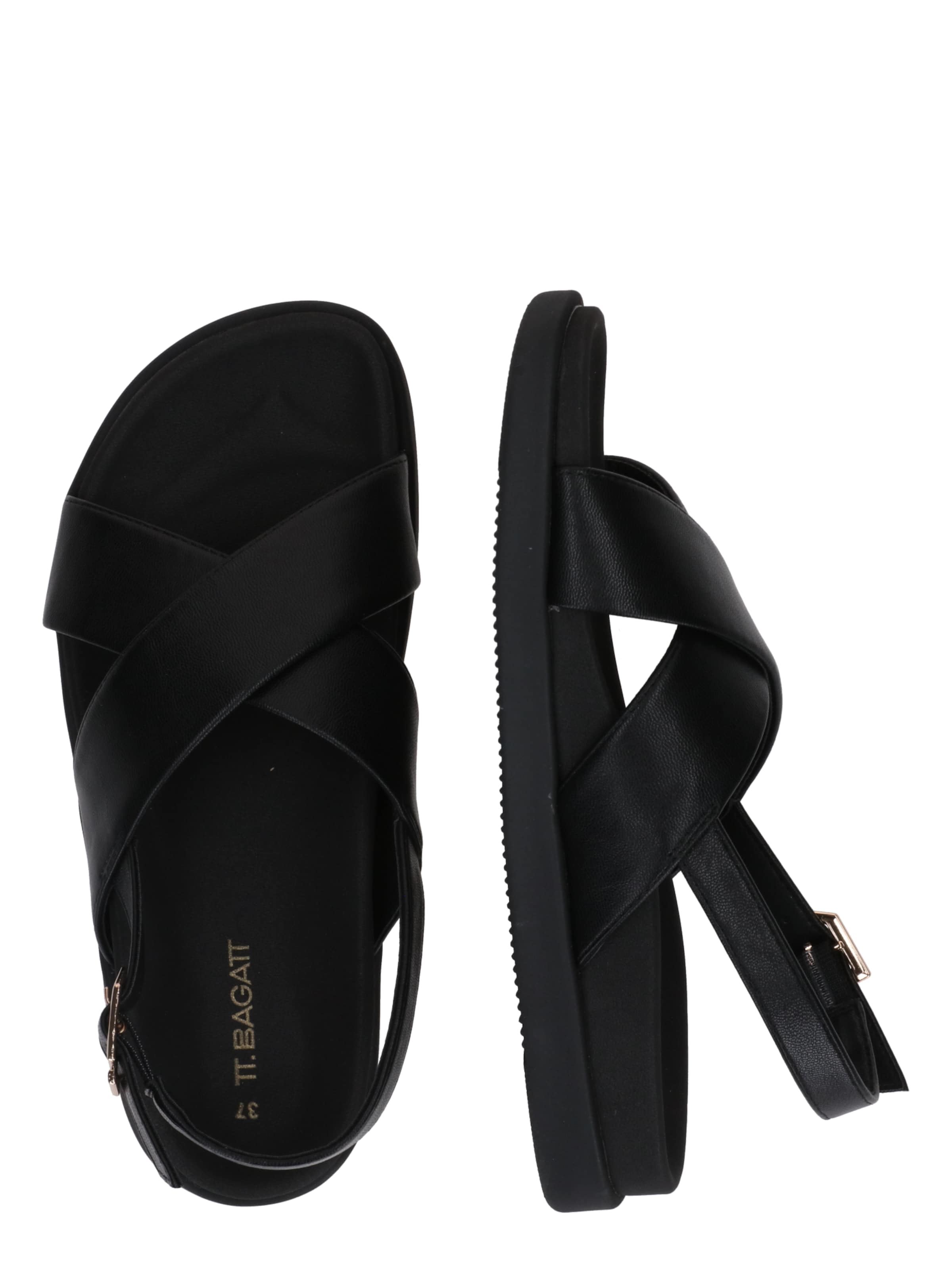 TT. BAGATT Sandal in Black