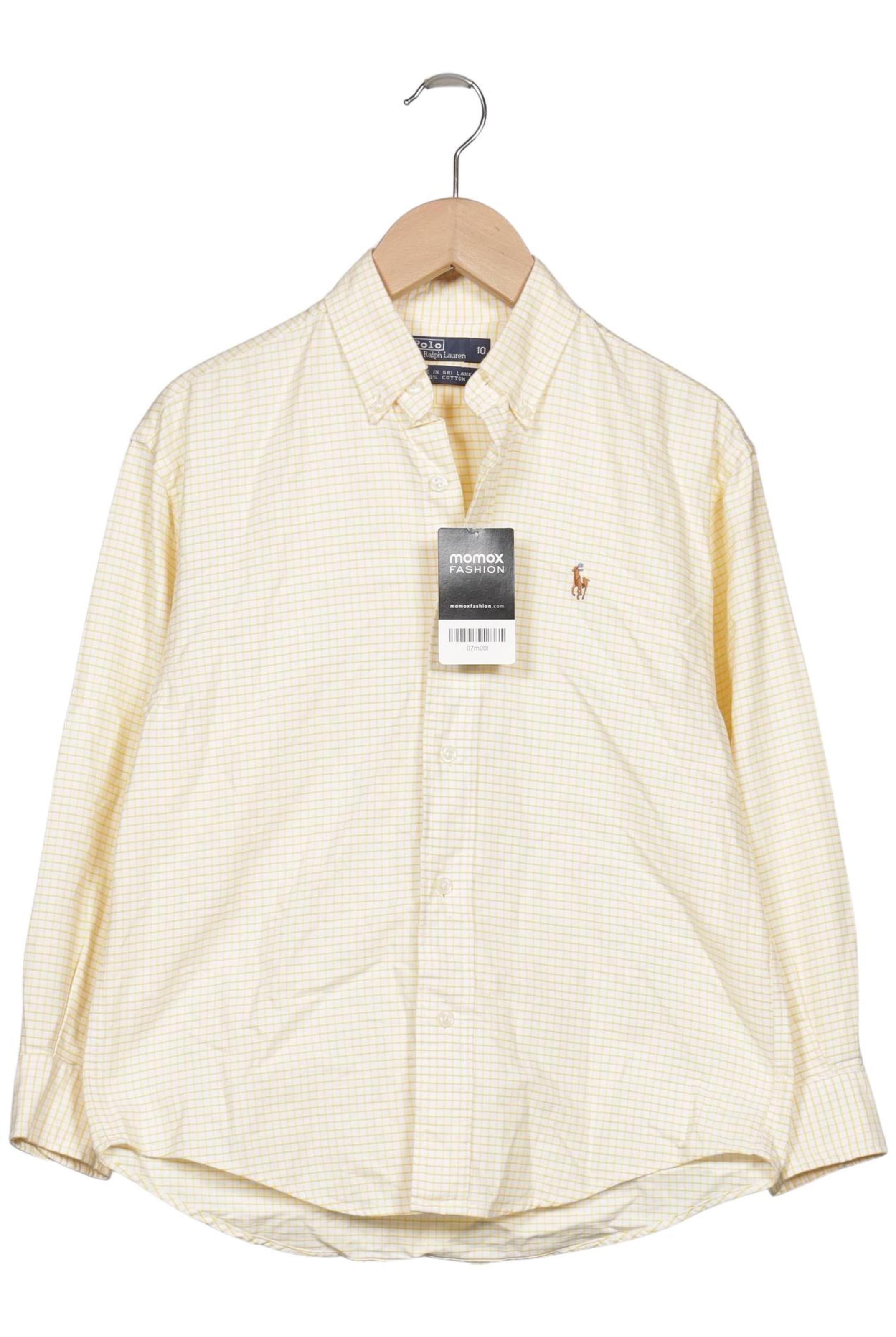 Polo Ralph Lauren Bluse XL in Gelb: Vorderseite