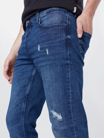 Coupe slim Jean 'ONSLOOM DAMAGE' Only & Sons en bleu