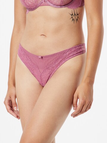 Hunkemöller String in Lila: voorkant