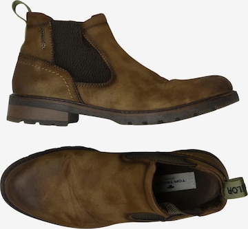 TOM TAILOR Stiefel 43 in Braun: Vorderseite
