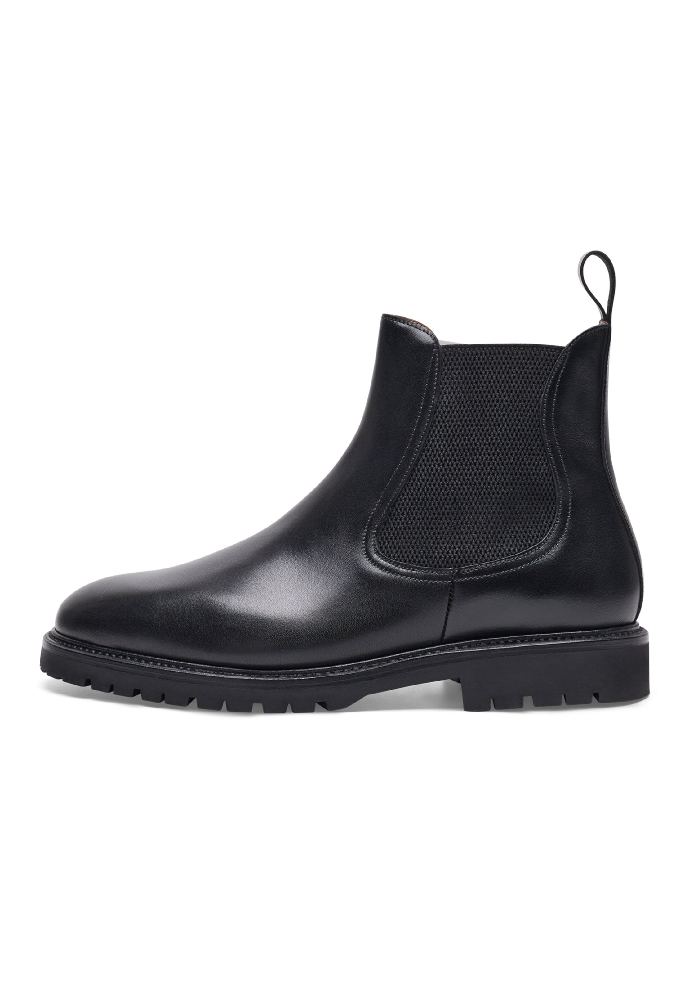 Henry Stevens Chelsea boots 'Jones CB3' in Black: front