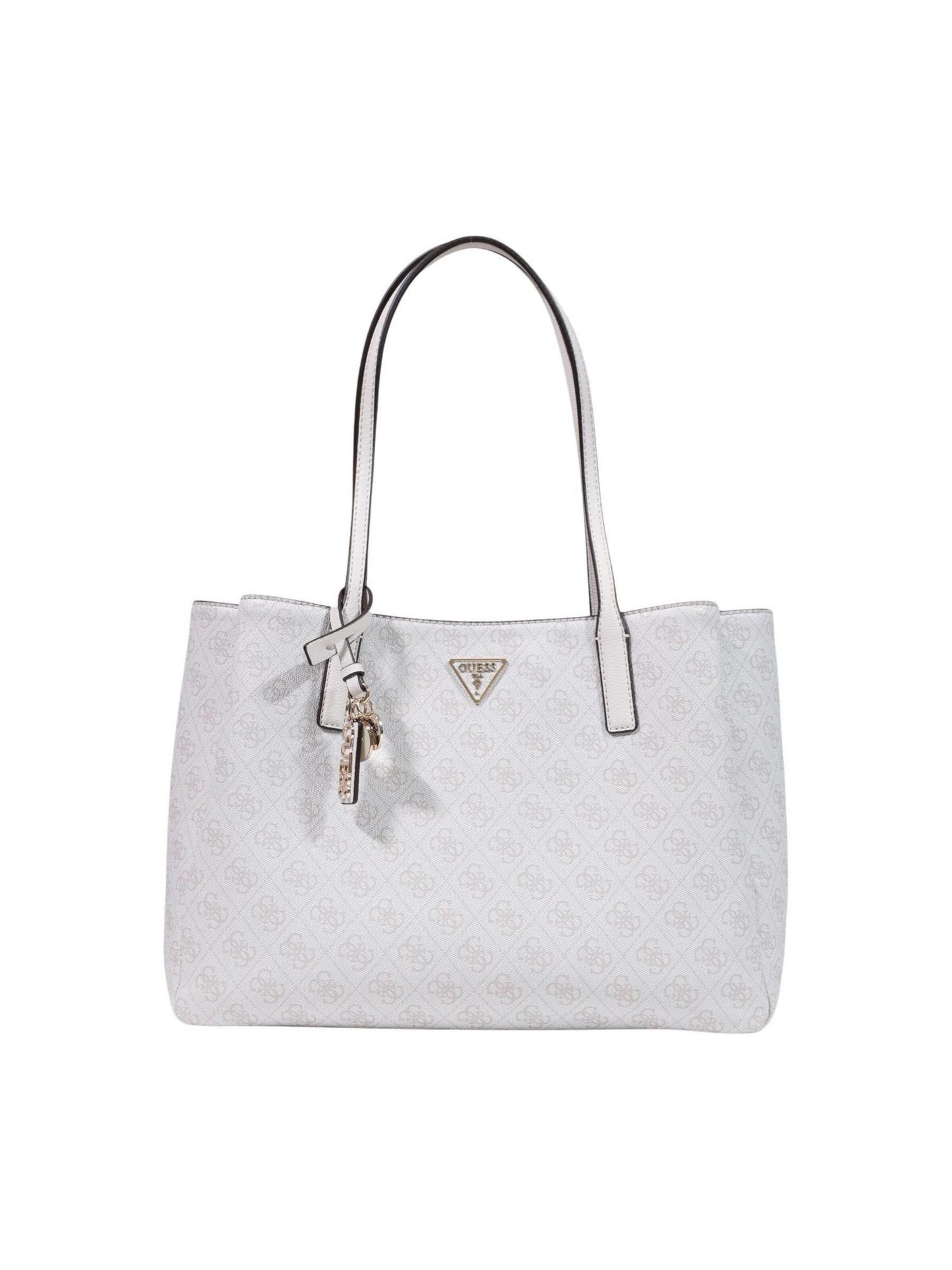 GUESS Shoulder bag in White: front
