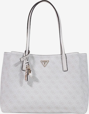 GUESS Shoulder bag in White: front