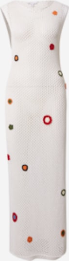 TOPSHOP Neulemekko värissä vaaleabeige / kiivi / oranssi / musta, Tuotenäkymä