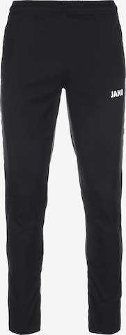 JAKO Regular Workout Pants 'Strike 2.0' in Black: front