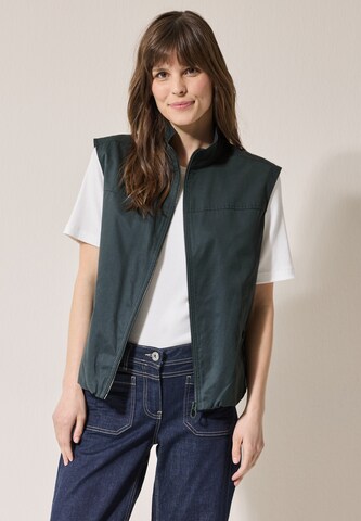 CECIL Vest in Blue: front