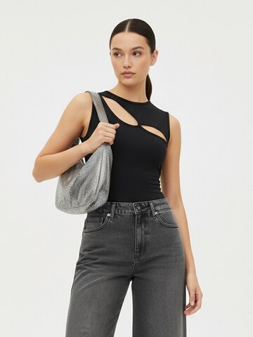 studioselect Shirt bodysuit 'Floria' in Black: front