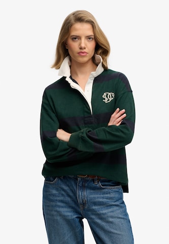 T-shirt 'Heritage' Superdry & Co en vert : devant