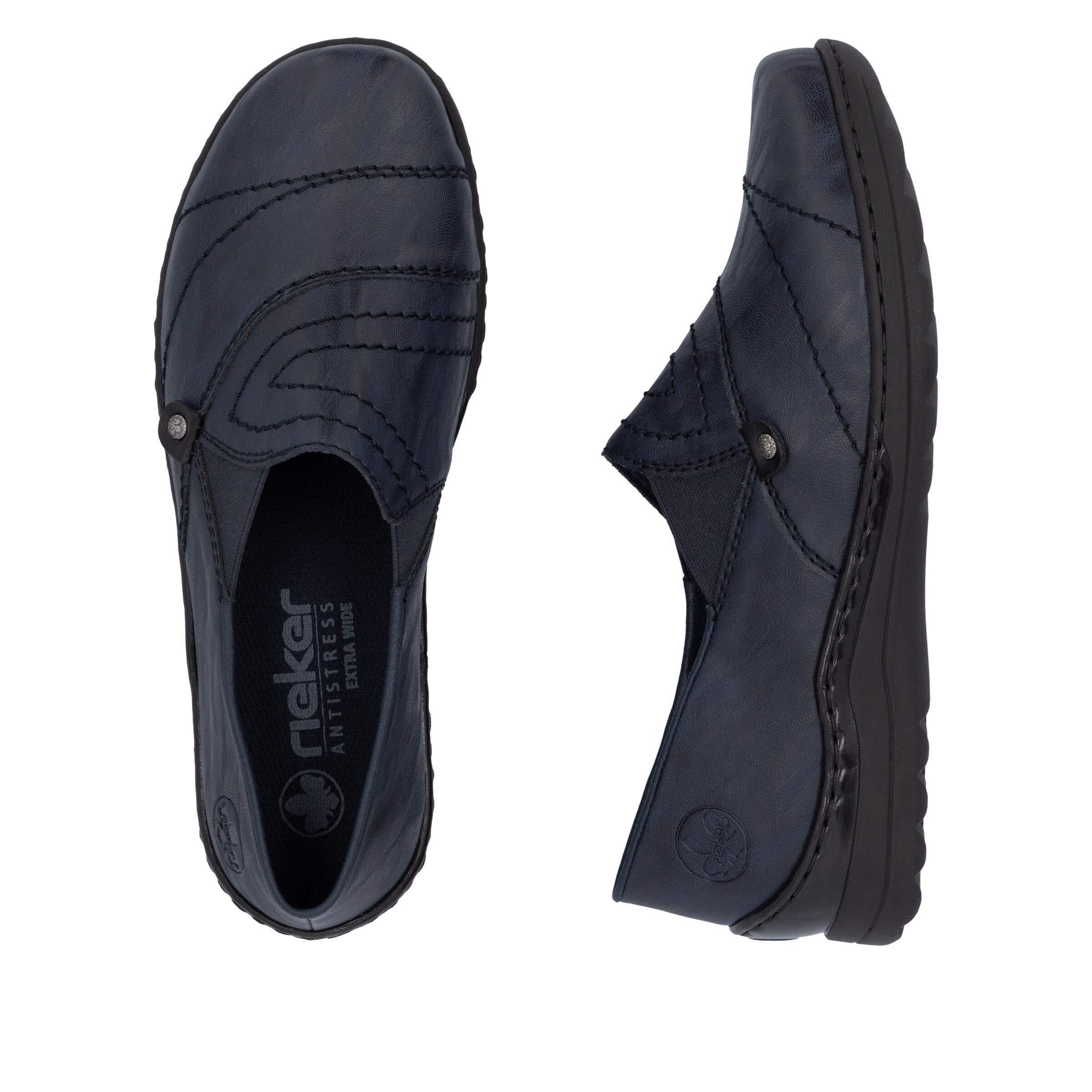 Rieker Slipper in Blau