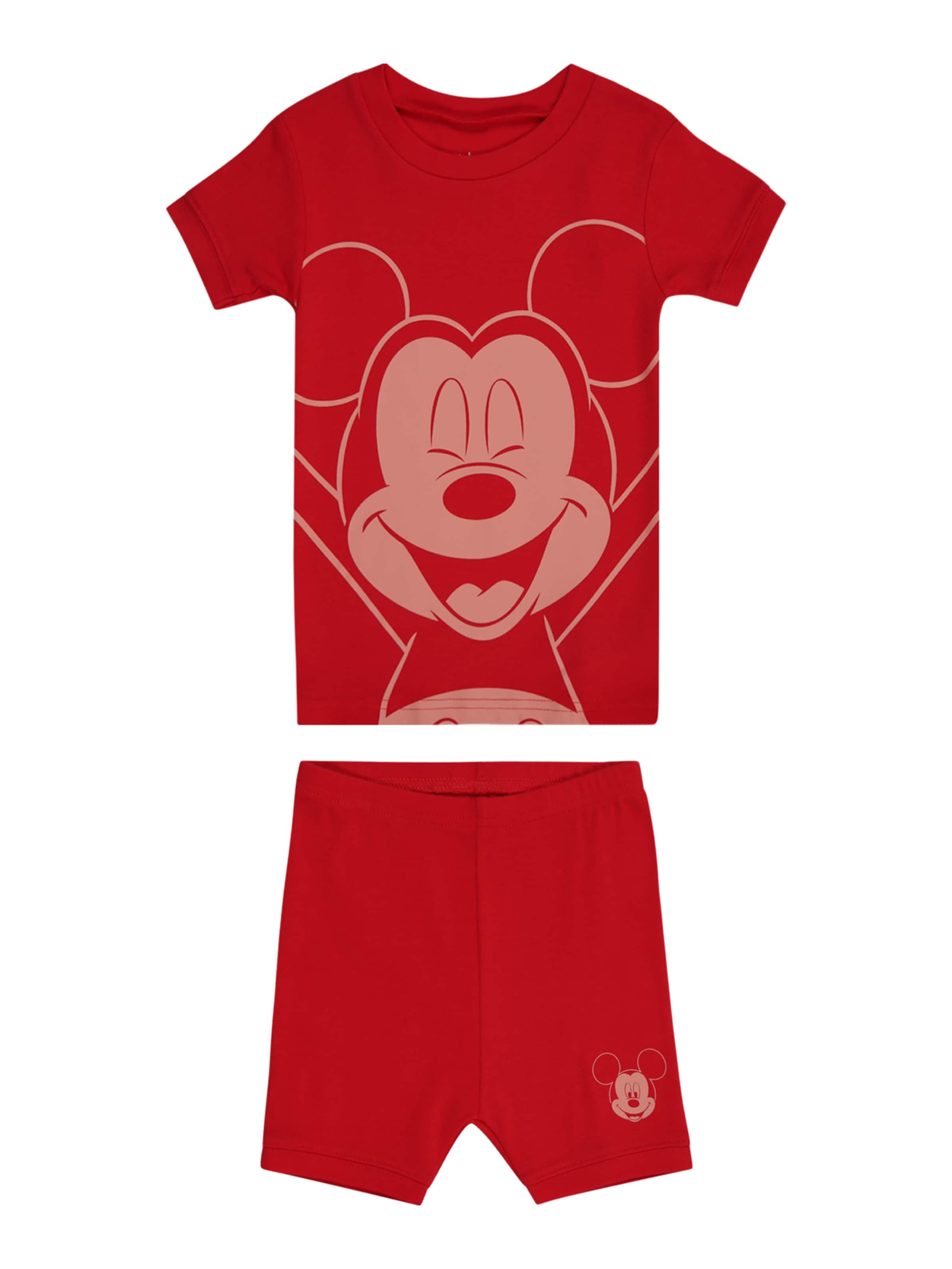 GAP Комплект пижама 'V-DIS MICK' в червено: отпред