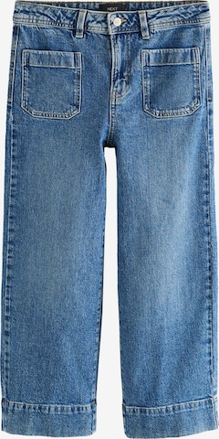 mėlyna Next Plačios klešnės Džinsai: priekis