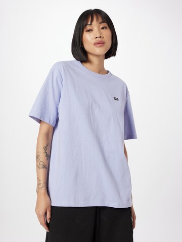 T-shirt VANS en violet : devant